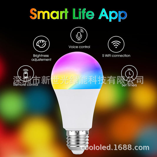 Smart RGB Color Changing LED Bulb 15W with Voice Control