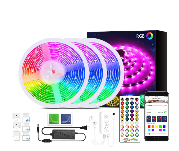 Smart WiFi LED Neon Strip — App & Voice Control