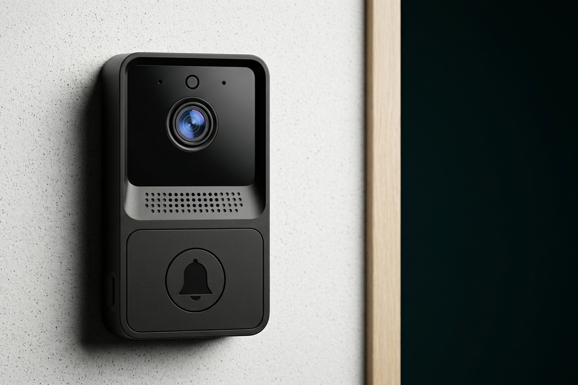 Smart WiFi Video Doorbell — HD Camera & Two-Way Audio