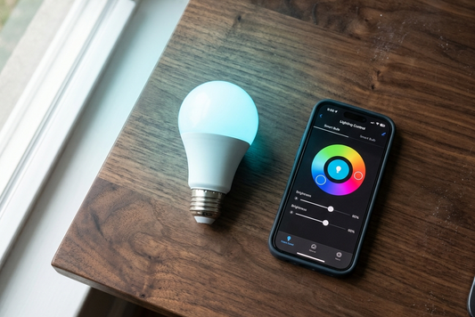 Smart RGB LED Bulb 15W — App & Voice Control