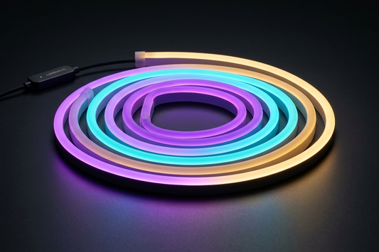 Smart WiFi LED Neon Strip — App & Voice Control