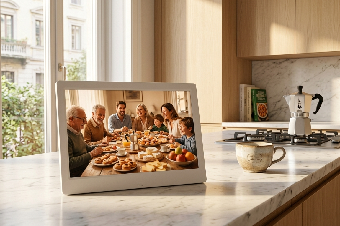 10-Inch Digital Photo Frame - High-Resolution Electronic Display